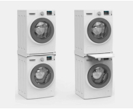 ZESTAW TCL Suszarka DP0844WE0PL+Pralka FF0924WA0PL+Łącznik MELICONI - 1570615 - zdjęcie 21